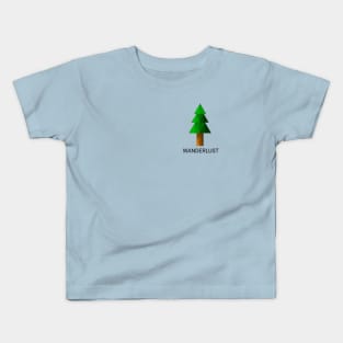 Wanderlust Pine Kids T-Shirt